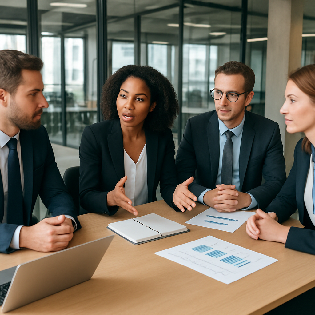 Professional business team